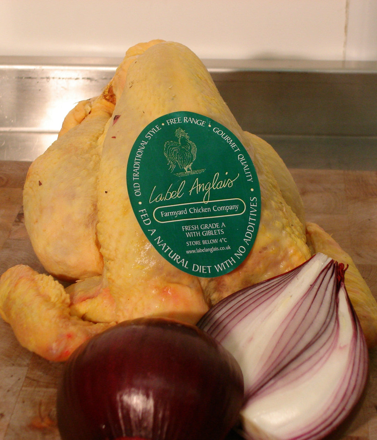 Label Anglais Chicken