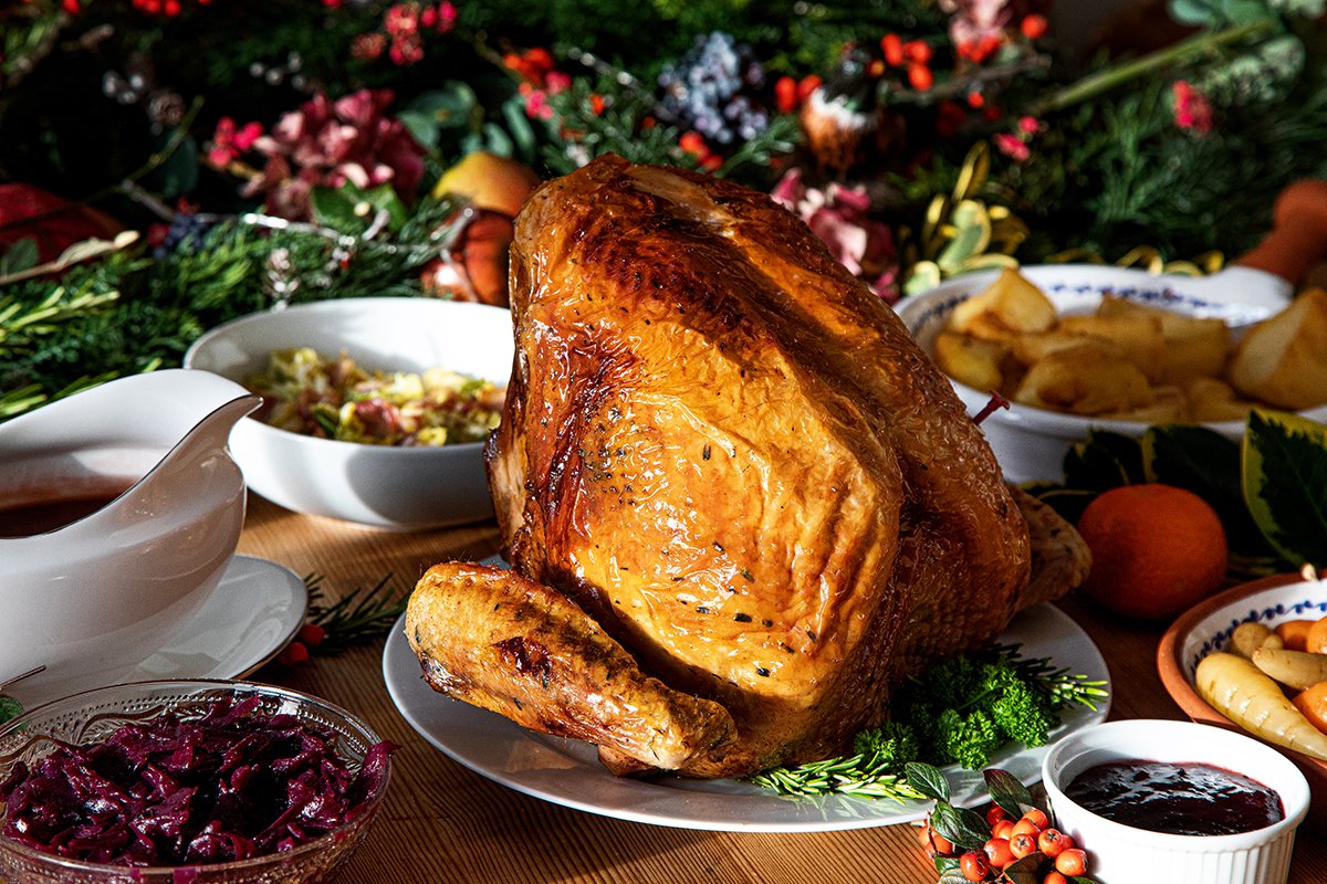 Extra Large Bronze Turkey Crown
