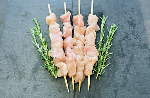 Free Range Chicken Kebabs (x4)