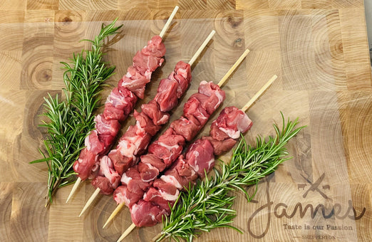 Lamb BBQ Kebabs (x4)