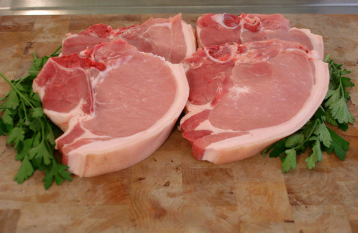 Pork chops (x2)