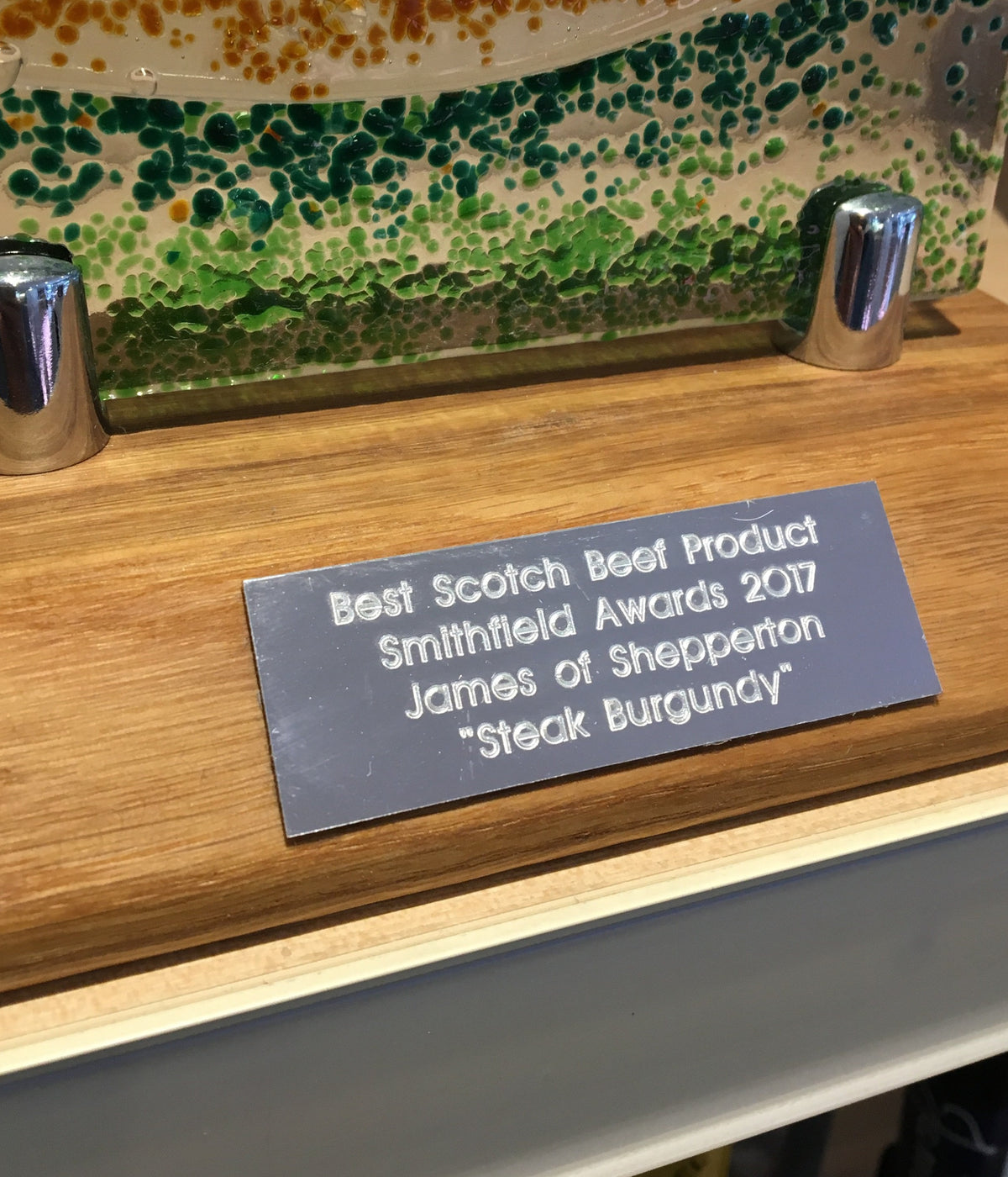 Steak Burgundy Best Scotch Beef Award 2017